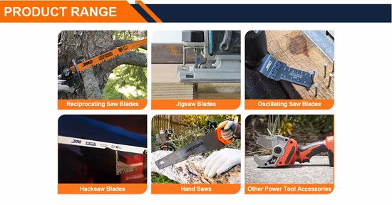 Oscillating Multi-Tool Quick Release Saw Blades Sets for Nails